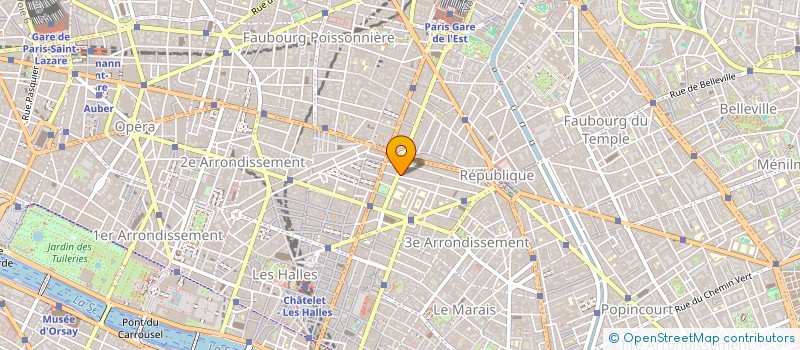 localisation de l'entreprise ACHER à PARIS