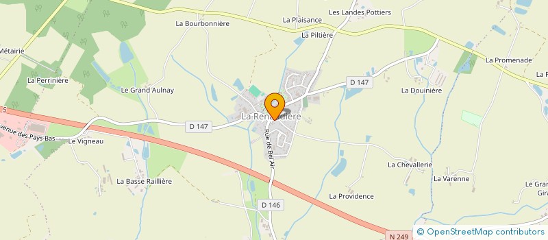 localisation de l'entreprise ACHERY BIJOUX à SEVREMOINE