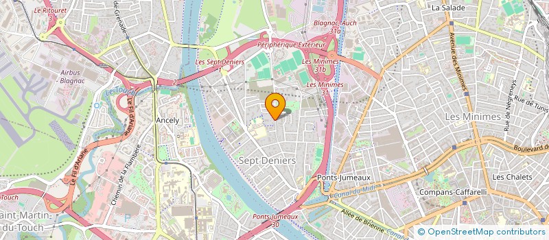 localisation de l'entreprise ACHETER DU NEUF 31 à TOULOUSE
