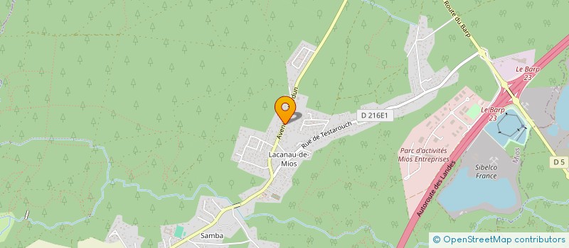 localisation de l'entreprise ACHETER OFFICINE  MIOS