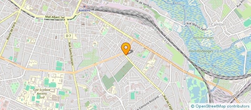 localisation de l'entreprise ACHEUL IMMO à AMIENS