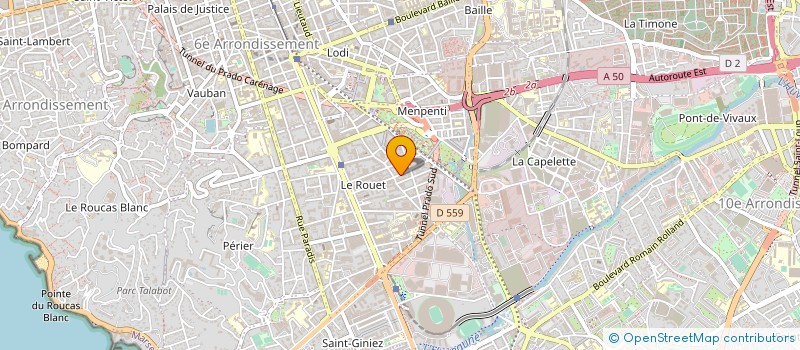 localisation de l'entreprise ACHF à MARSEILLE