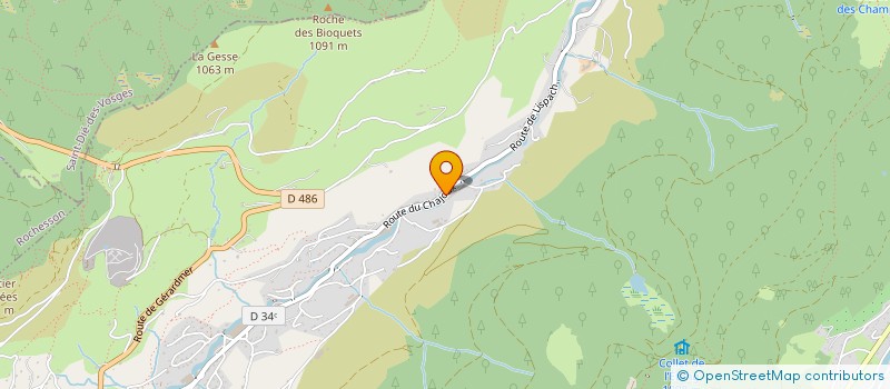 localisation de l'entreprise ACHILIOTT ENERGIE  LA BRESSE