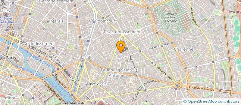 localisation de l'entreprise ACHILLE  PARIS