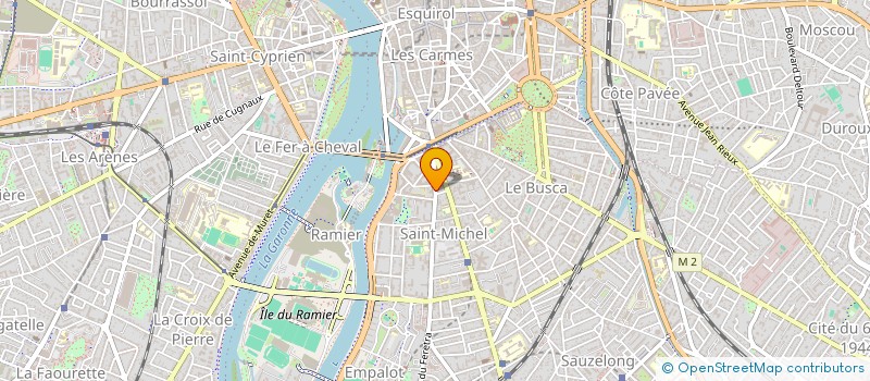 localisation de l'entreprise ACHILLE à TOULOUSE