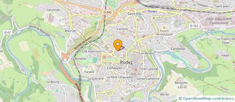 localisation de l'entreprise ACHILLE à LATTES