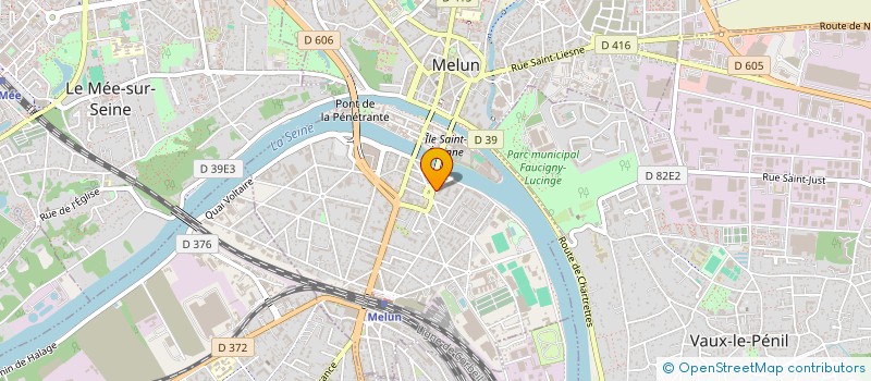 localisation de l'entreprise ACHILLE à MELUN