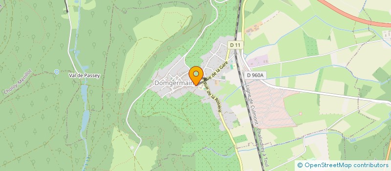 localisation de l'entreprise ACHILLE  DOMGERMAIN