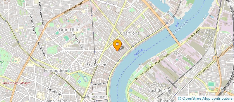 localisation de l'entreprise ACHILLE PARTICIPATIONS à BORDEAUX