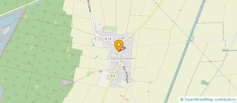 localisation de l'entreprise ACHILLEA  DESSENHEIM