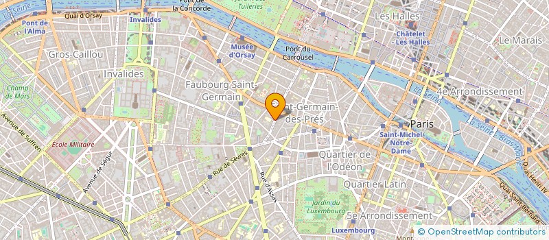 localisation de l'entreprise ACHILLEAS  PARIS