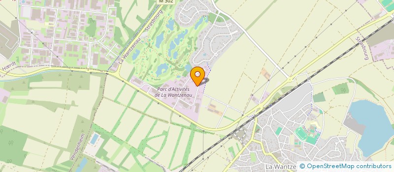 localisation de l'entreprise ACHILLEUS  LA WANTZENAU