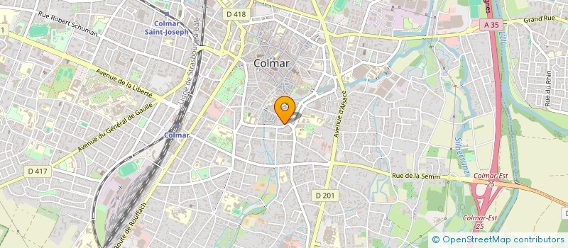 localisation de l'entreprise ACHING SECTION COLMAR  COLMAR