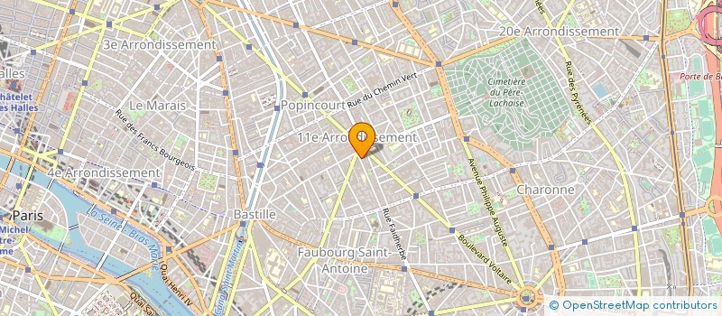 localisation de l'entreprise ACHITI 2  PARIS