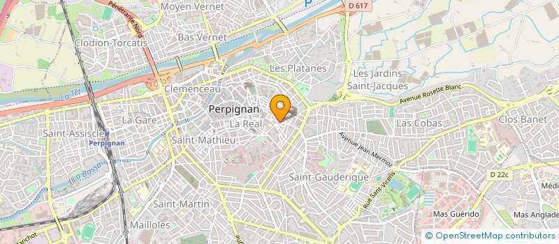 localisation de l'entreprise ACHKID à PERPIGNAN