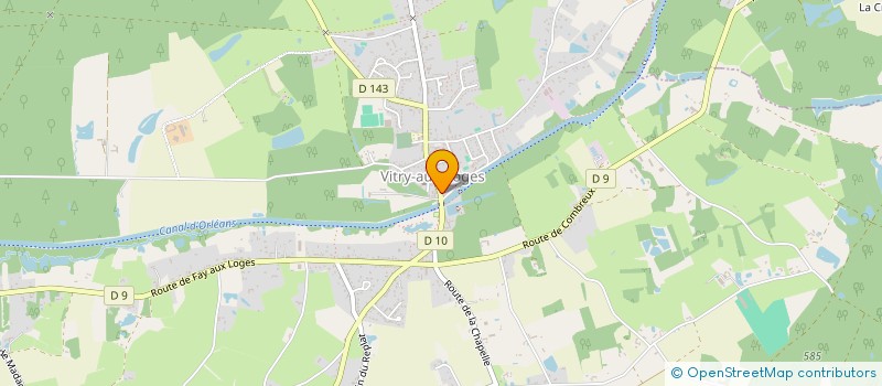localisation de l'entreprise ACHL à VITRY-AUX-LOGES
