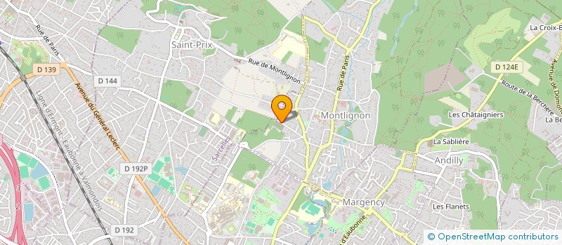 localisation de l'entreprise ACHLAPENDRIE SCI  MONTLIGNON