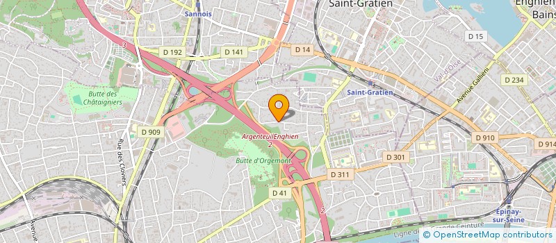 localisation de l'entreprise ACHOSAB  ARGENTEUIL