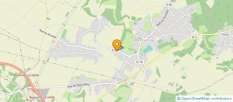 localisation de l'entreprise ACHOU  MONTAMISE