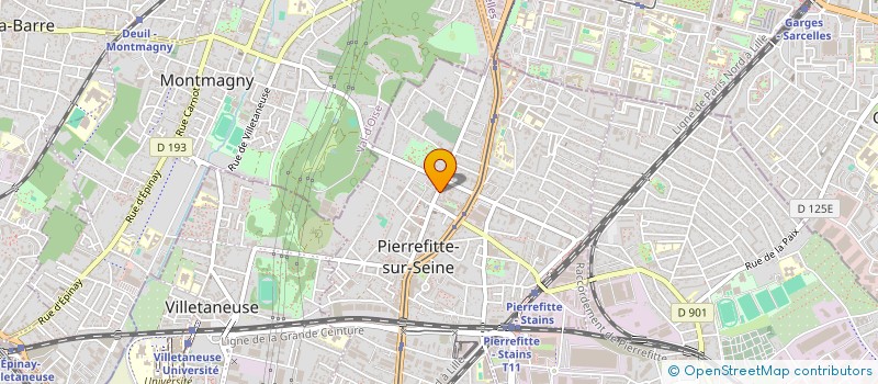 localisation de l'entreprise ACHOUR à PIERREFITTE-SUR-SEINE