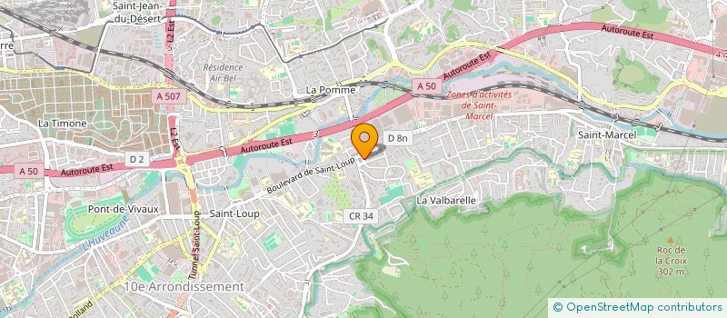 localisation de l'entreprise ACHOUR  MARSEILLE