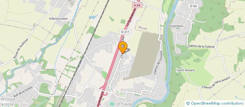 localisation de l'entreprise ACHP 31  CARBONNE