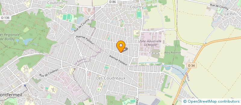 localisation de l'entreprise ACHRAHIL à COURTRY