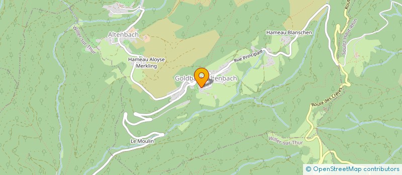 localisation de l'entreprise ACHTUNG  GOLDBACH-ALTENBACH