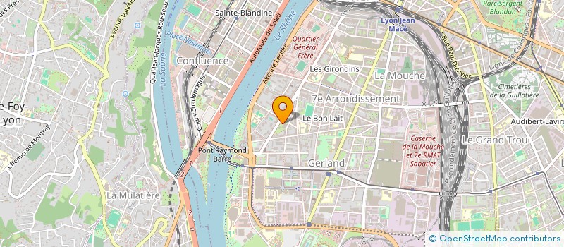 localisation de l'entreprise ACHUTREMA  LE PEAGE-DE-ROUSSILLON