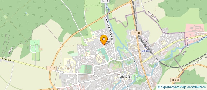 localisation de l'entreprise ACI à GISORS