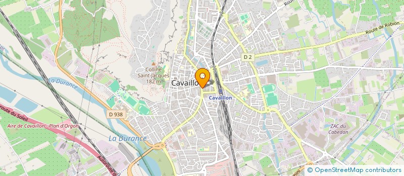 localisation de l'entreprise ACI à CAVAILLON