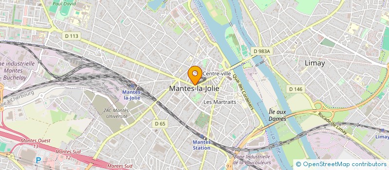 localisation de l'entreprise ACI 78  MANTES-LA-JOLIE