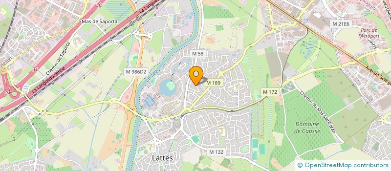 localisation de l'entreprise ACI ANTHIM à LATTES