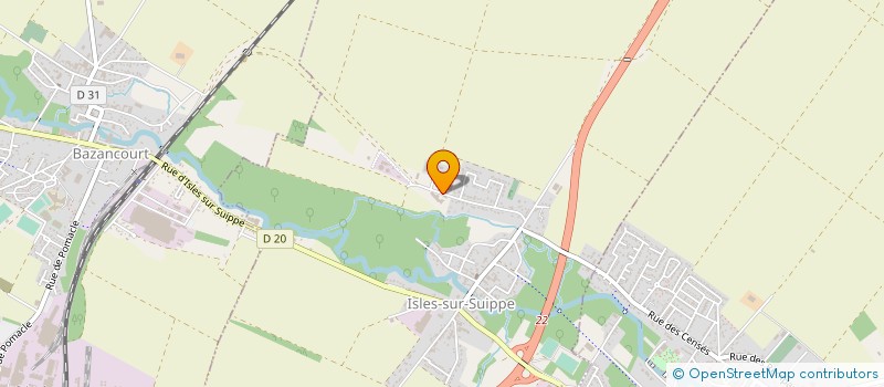 localisation de l'entreprise ACI ELEVATION  ISLES-SUR-SUIPPE