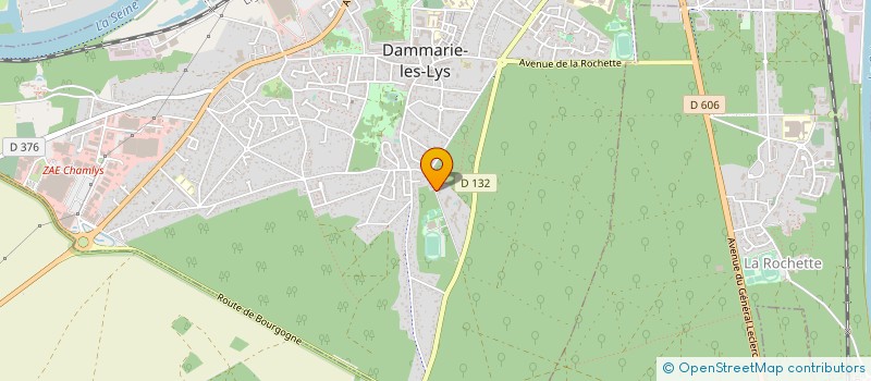 localisation de l'entreprise ACI FINANCE à DAMMARIE-LES-LYS