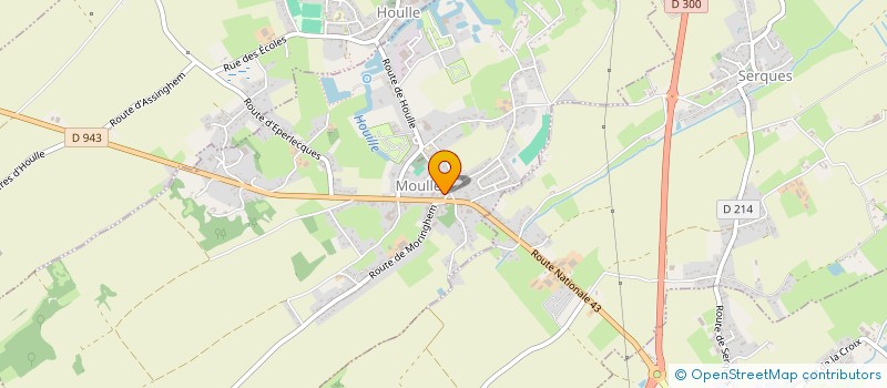 localisation de l'entreprise ACI HABITAT  MOULLE