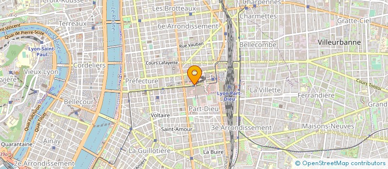 localisation de l'entreprise ACI INFORMATIQUE à LYON