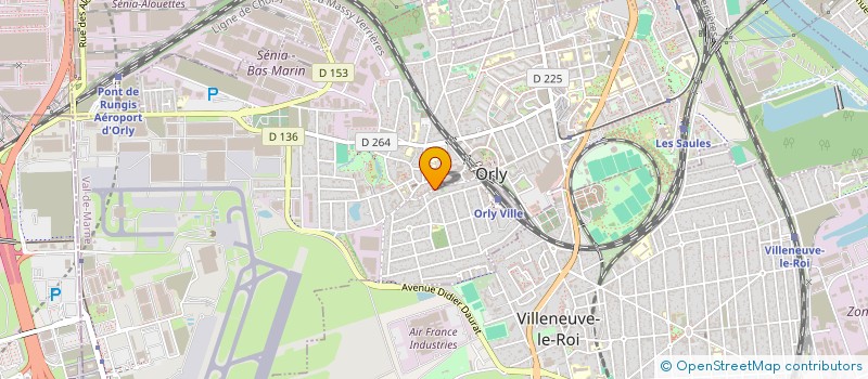 localisation de l'entreprise ACI LES ORMES à ORLY