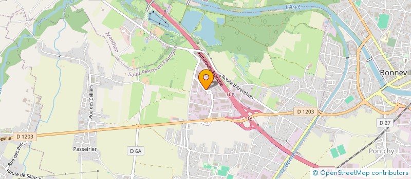 localisation de l'entreprise ACI MAINTENANCE à ROCHE-LA-MOLIERE