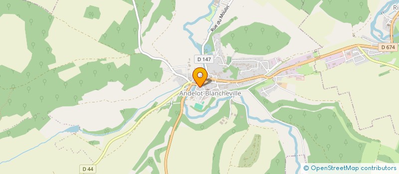 localisation de l'entreprise ACI MEUSE ROGNON à SAINT-BLIN