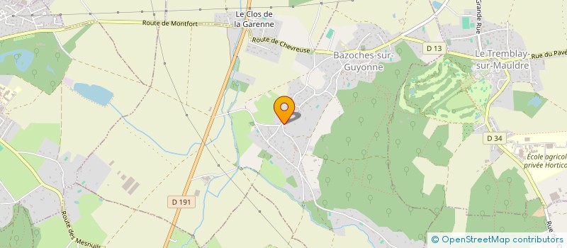 localisation de l'entreprise ACI SAVOIA  BAZOCHES-SUR-GUYONNE