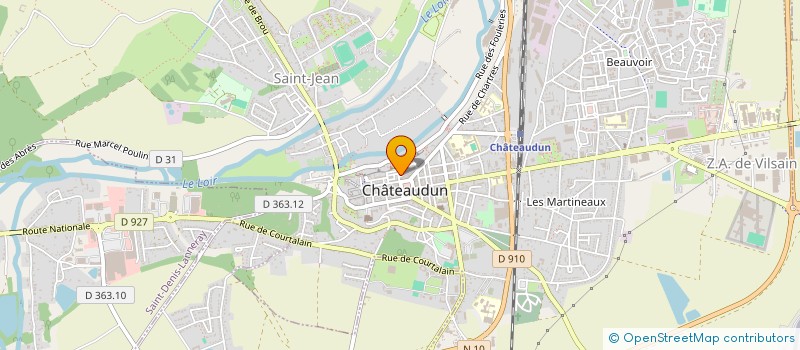 localisation de l'entreprise ACIA à CHATEAUDUN