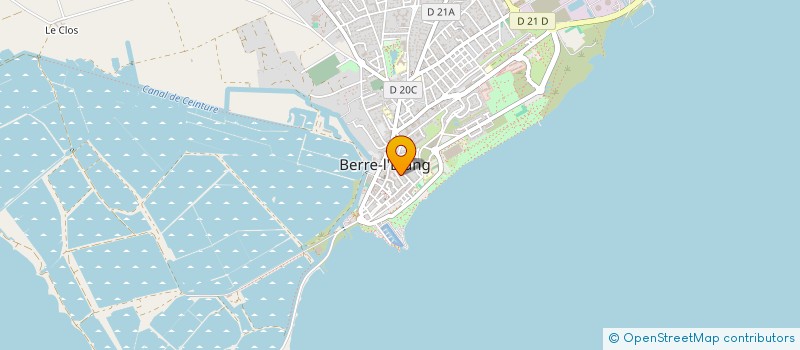localisation de l'entreprise ACIA MERSNI à BERRE-L'ETANG
