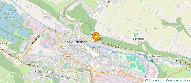 localisation de l'entreprise ACIB ACCES ET COMPOSANTS INDUS à PONT-AUDEMER