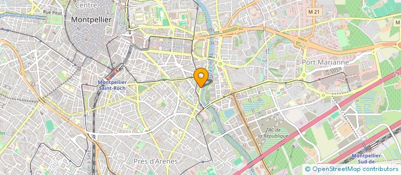 localisation de l'entreprise ACID COFFEE à MONTPELLIER