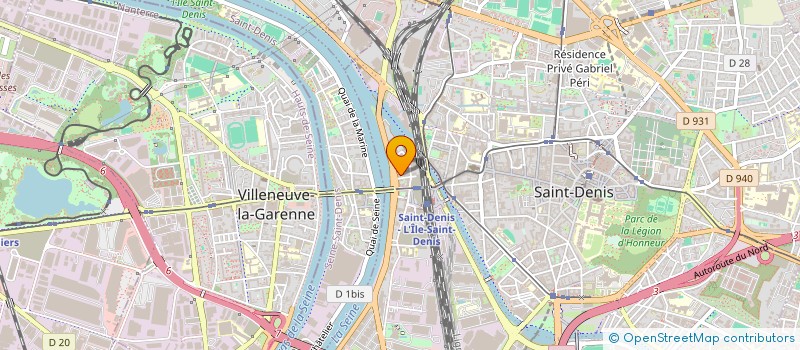 localisation de l'entreprise ACIDE CRITIQUE à SAINT-DENIS