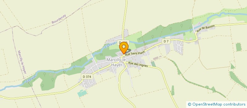 localisation de l'entreprise ACIER CONCEPT à FAUX-VILLECERF