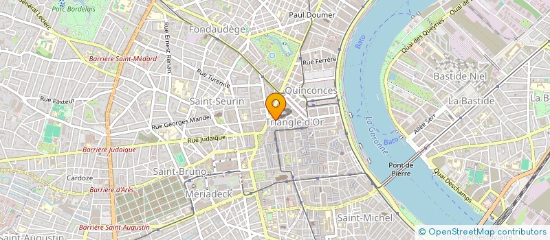 localisation de l'entreprise ACIERAMA à BORDEAUX