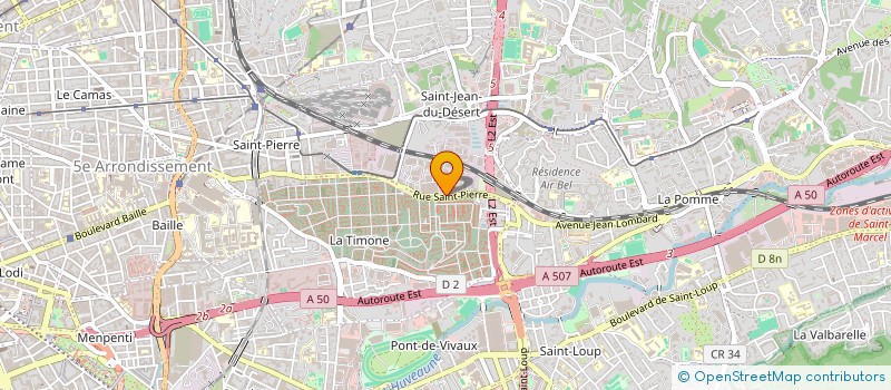 localisation de l'entreprise ACIERBAT à MARSEILLE