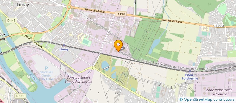 localisation de l'entreprise ACIERIES ET LAMINOIRS DE PARIS ALPA à PORCHEVILLE